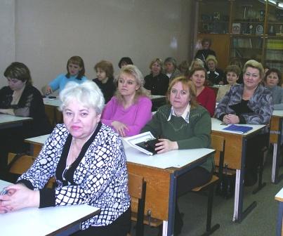 Участники семинара - учителя школ №2, №3, №5 г.Светлого.